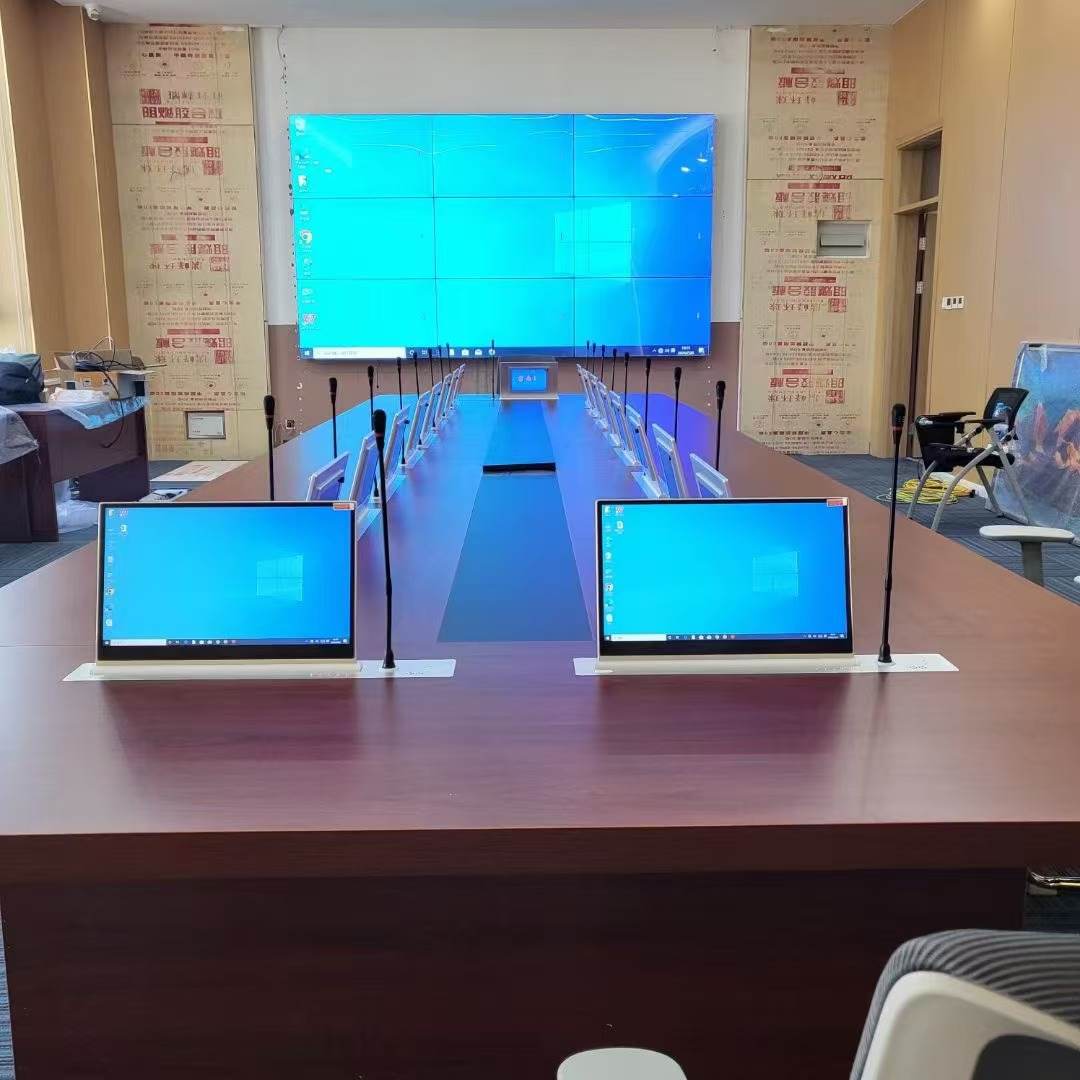 Paperless Conference Systemモニターリフトの設置ケース