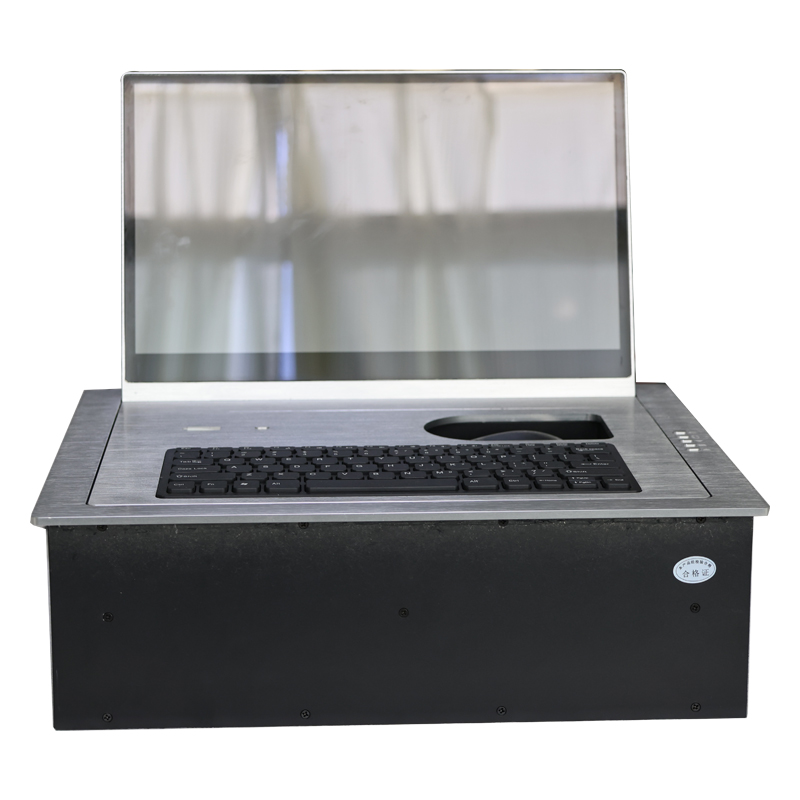 デスクトップLCDフリップアップリフト機構