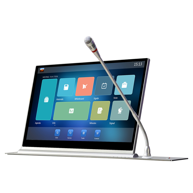 液晶モニターリフト隠しテーブル ペーパーレス会議システム